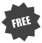 Ausbildung Psychologischer Berater Piktogramm: Stern mit Free beschriftet symbolisiert kostenlose Probelektion